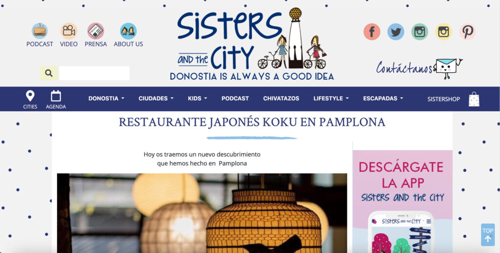 Restaurante japonés Koku en Pamplona