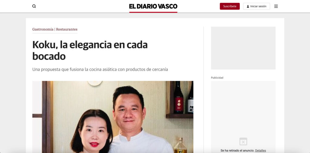 Koku, la elegancia en cada bocado